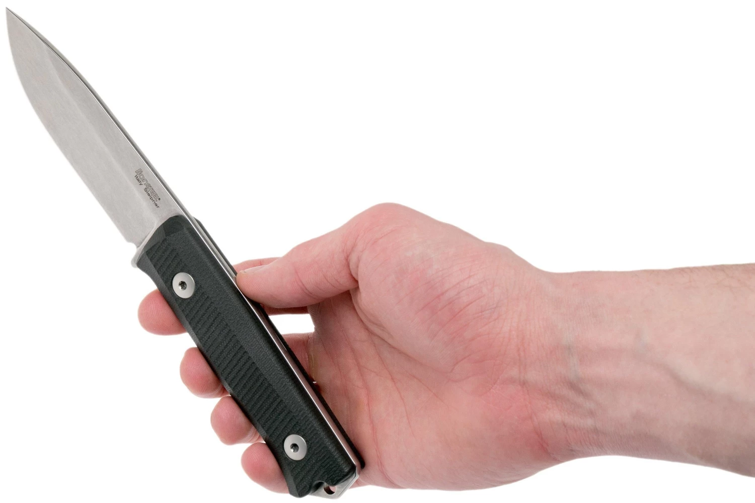 LionSteel B40 Black G10 B40-BK Cuchillo De Bushcraft - Imagen 6