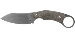 LionSteel H1 Skinner CVG Green Canvas Micarta Cuchillo Fijo, Tommaso Rumici Design