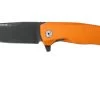 LionSteel ROK Black Orange Aluminio ROK A OB Navaja