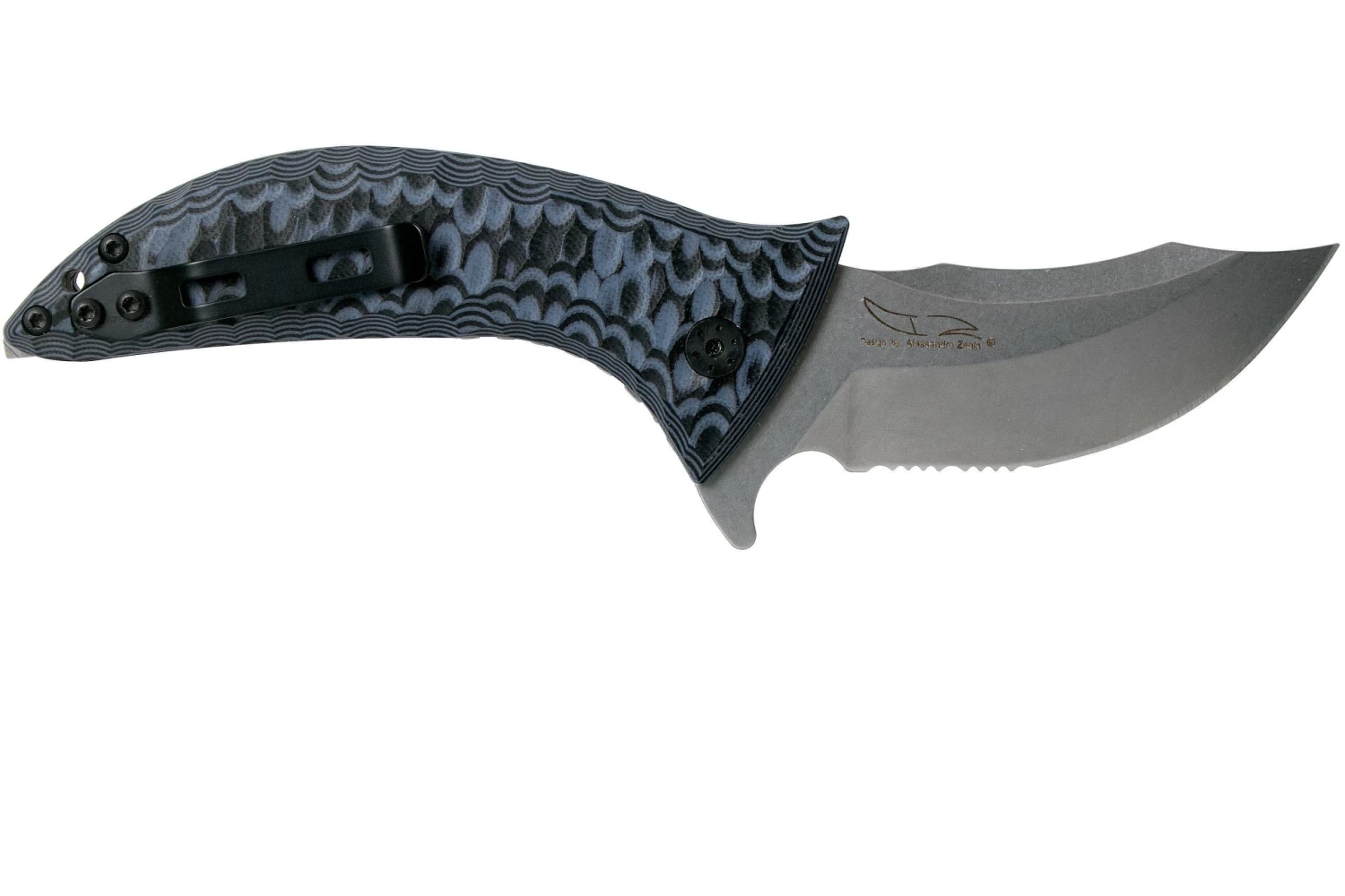 Maserin Ghost 640-G10G Grey G10 Navaja, Alessandro Zanin Design - Imagen 2