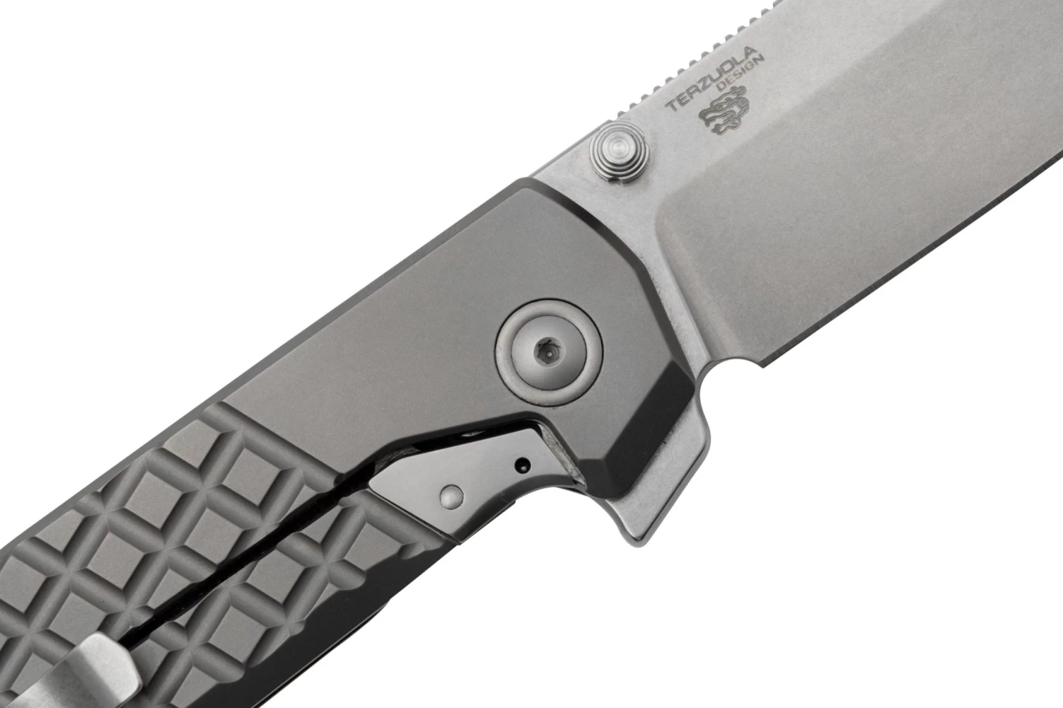 MKM Maximo MM-BUCT Burgundy Canvas Micarta Navaja, Diseño De Bob Terzuola - Imagen 5