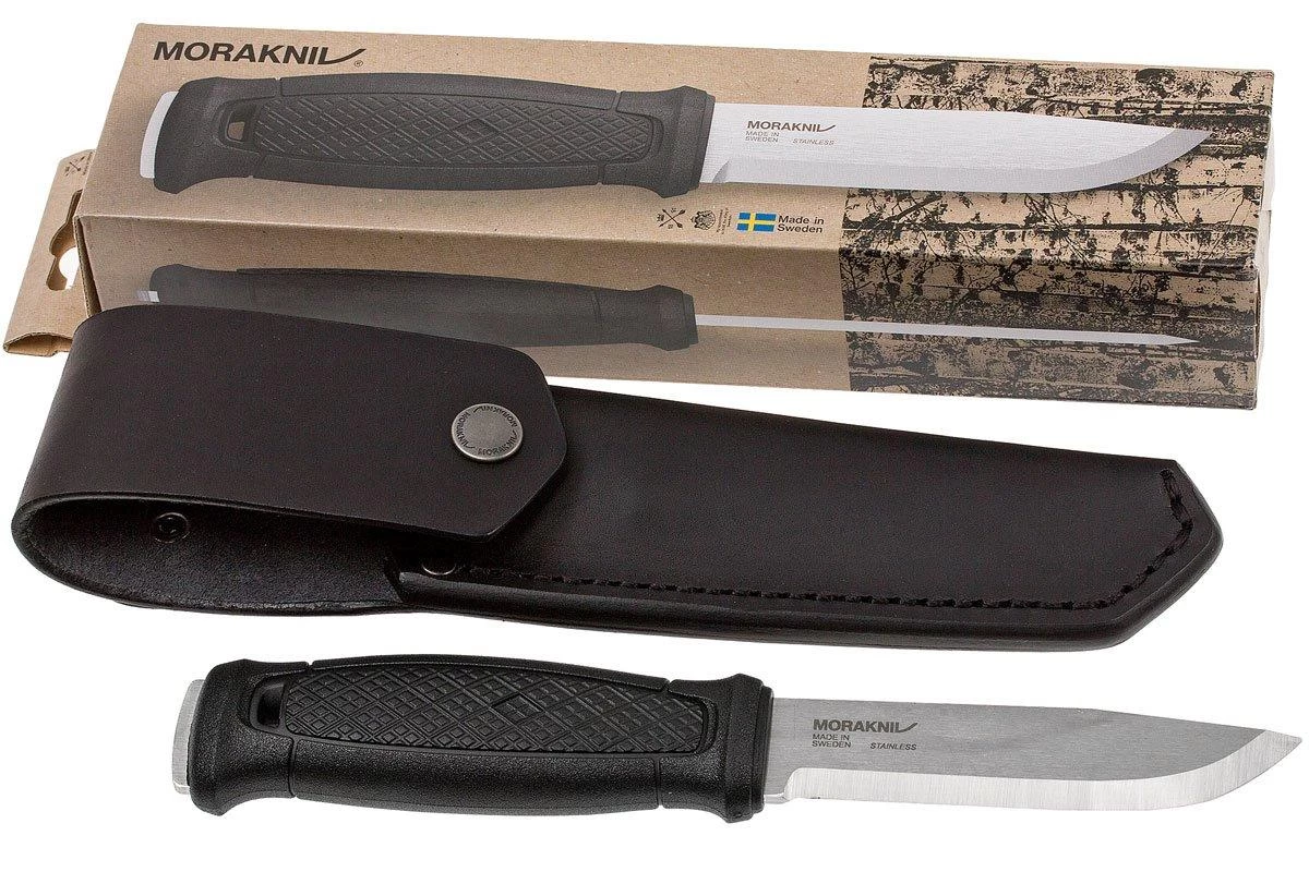 Morakniv Mora Garberg Cuchillo De Bushcrafting Con Funda De Cuero - Imagen 9