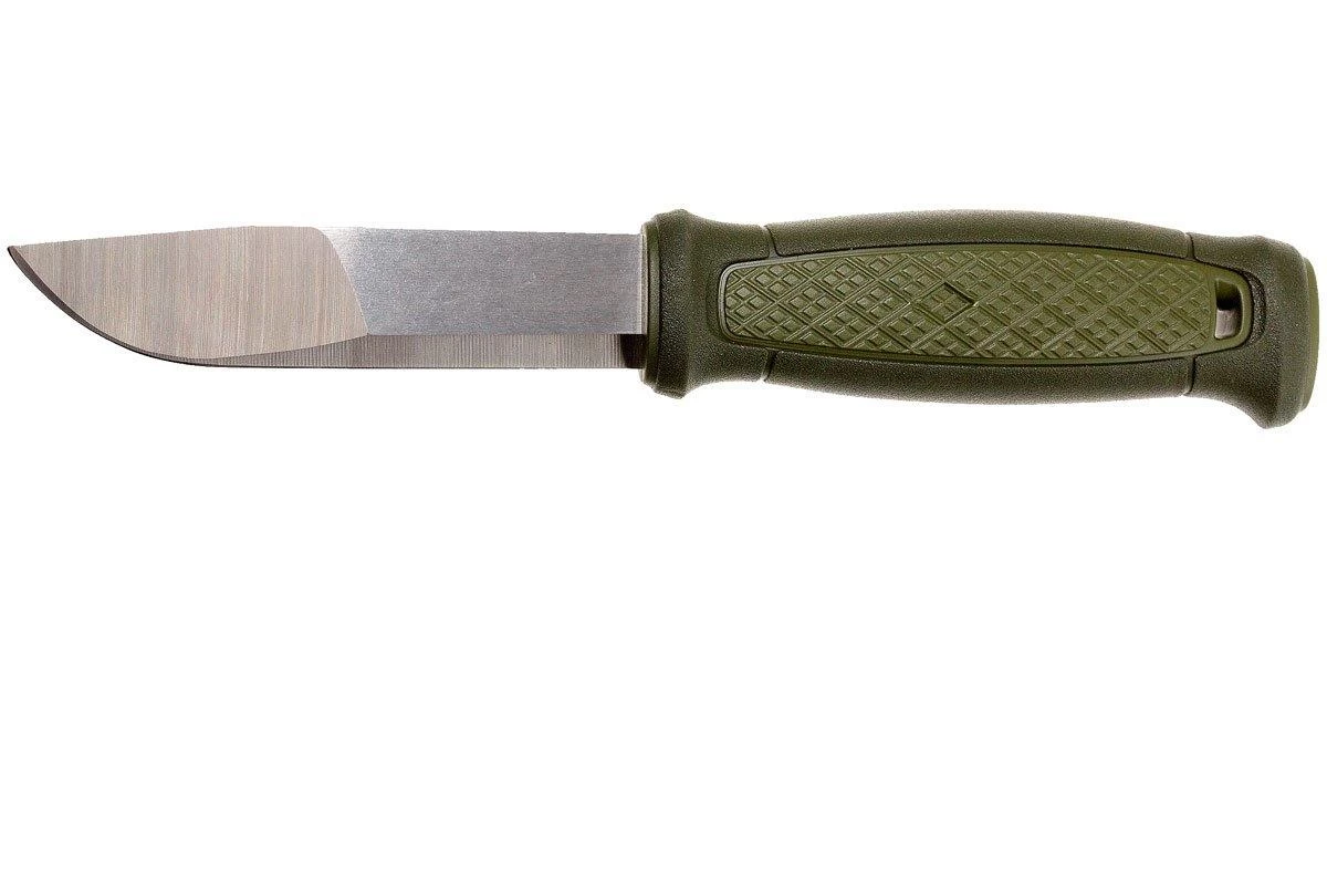 Morakniv Mora Kansbol 12645 Cuchillo De Bushcrafting Con Funda Multimount, Verde