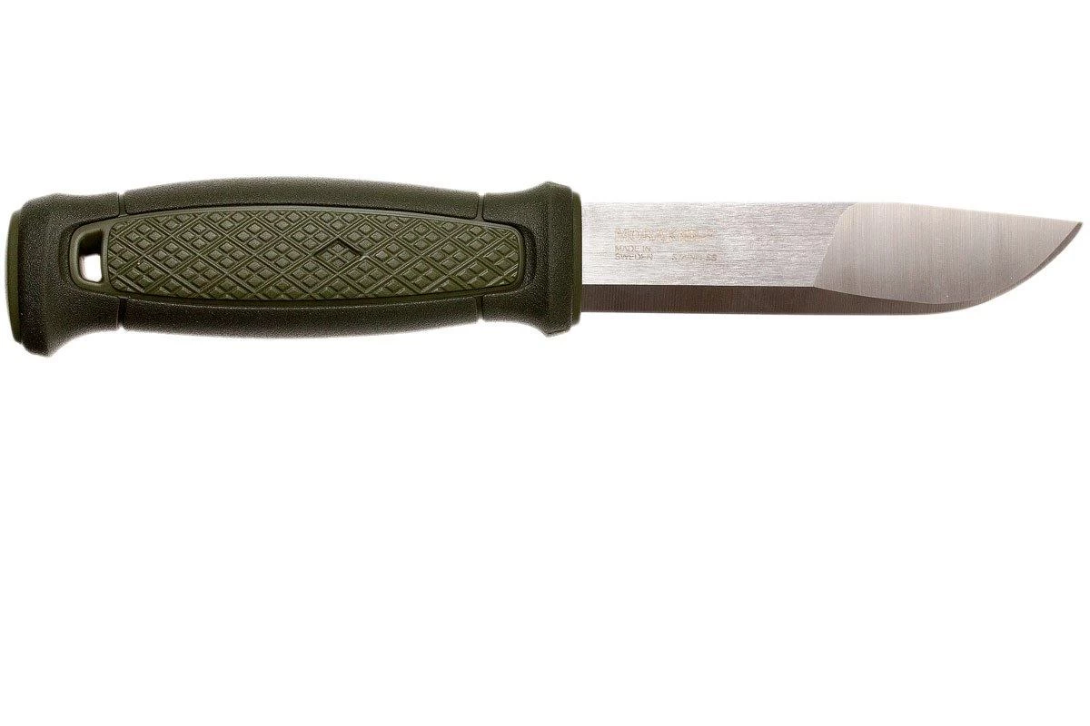 Morakniv Mora Kansbol 12645 Cuchillo De Bushcrafting Con Funda Multimount, Verde - Imagen 2