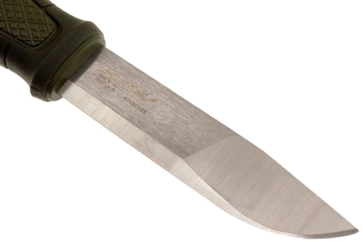 Morakniv Mora Kansbol 12645 Cuchillo De Bushcrafting Con Funda Multimount, Verde - Imagen 3