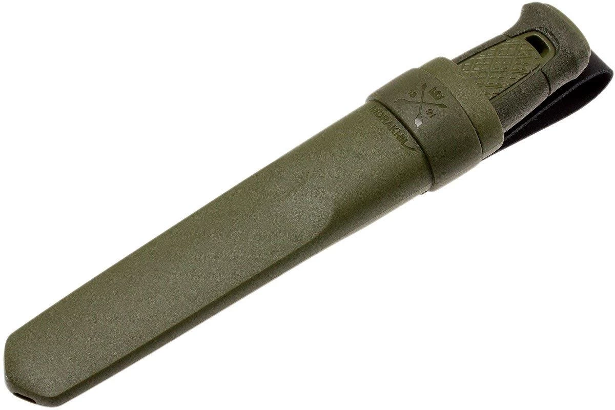 Morakniv Mora Kansbol 12645 Cuchillo De Bushcrafting Con Funda Multimount, Verde - Imagen 7