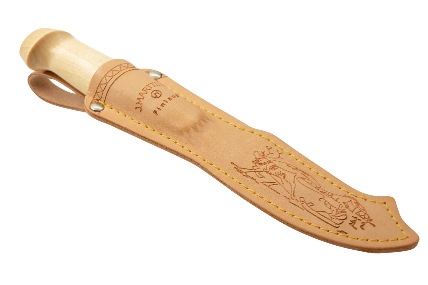 Marttiini Lynx 129, 129010, Birch Stainless, Cuchillo De Exterior - Imagen 6