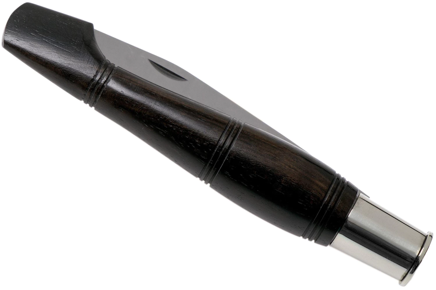 Nontron No. 25 Turning Ferrule, Ebony, Forma De Zueco NN25EB Navaja - Imagen 6