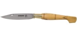 Nontron No. 25 Turning Ferrule, Boxwood, Forma De Zueco NN25 Navaja