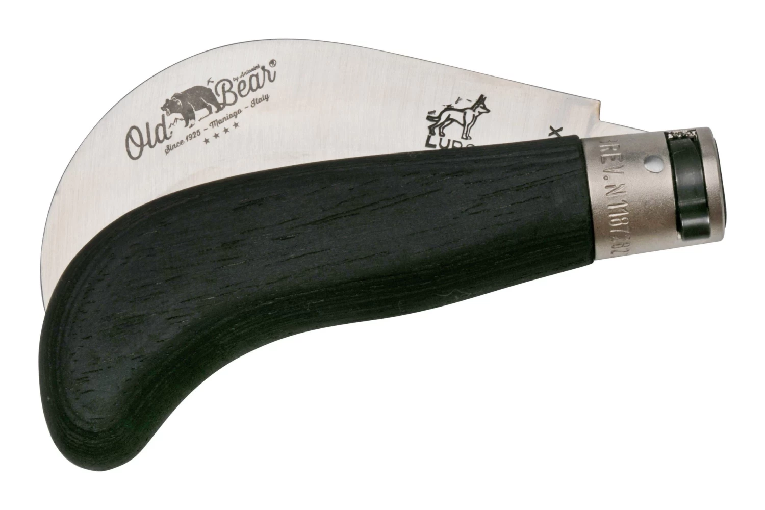 Old Bear Pruning Black Laminated L, 9747-21-MNK Cuchillo De Jardinero - Imagen 4