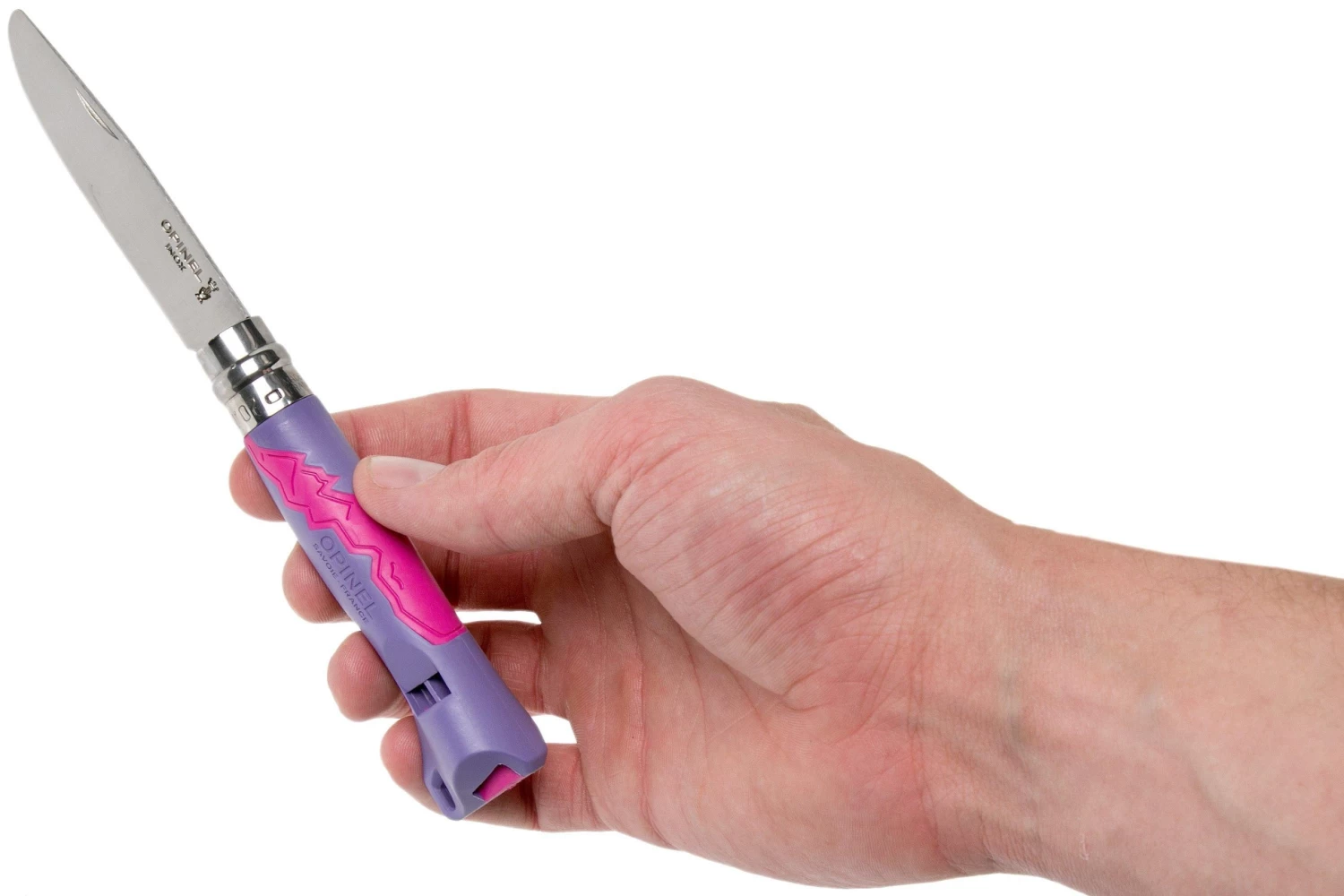 Opinel Navaja Outdoor No. 07 Junior Navaja, Purple/Parma - Imagen 7