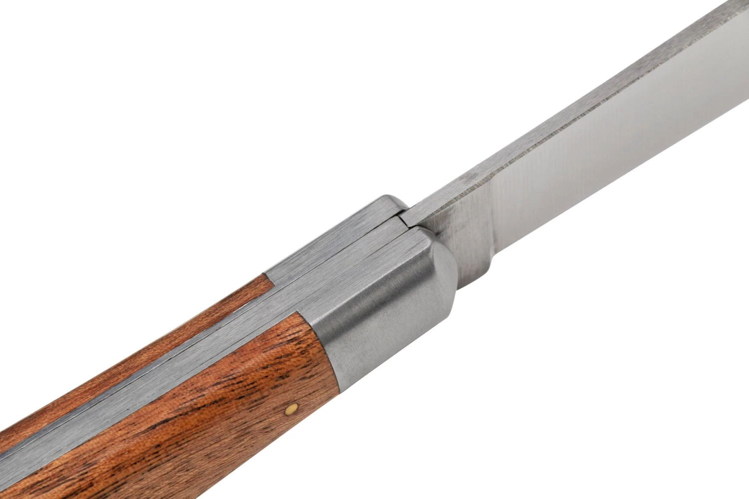 Otter Anchor Knife 173 Large Carbon, Sapeli, Brass Anchor, Navaja - Imagen 6