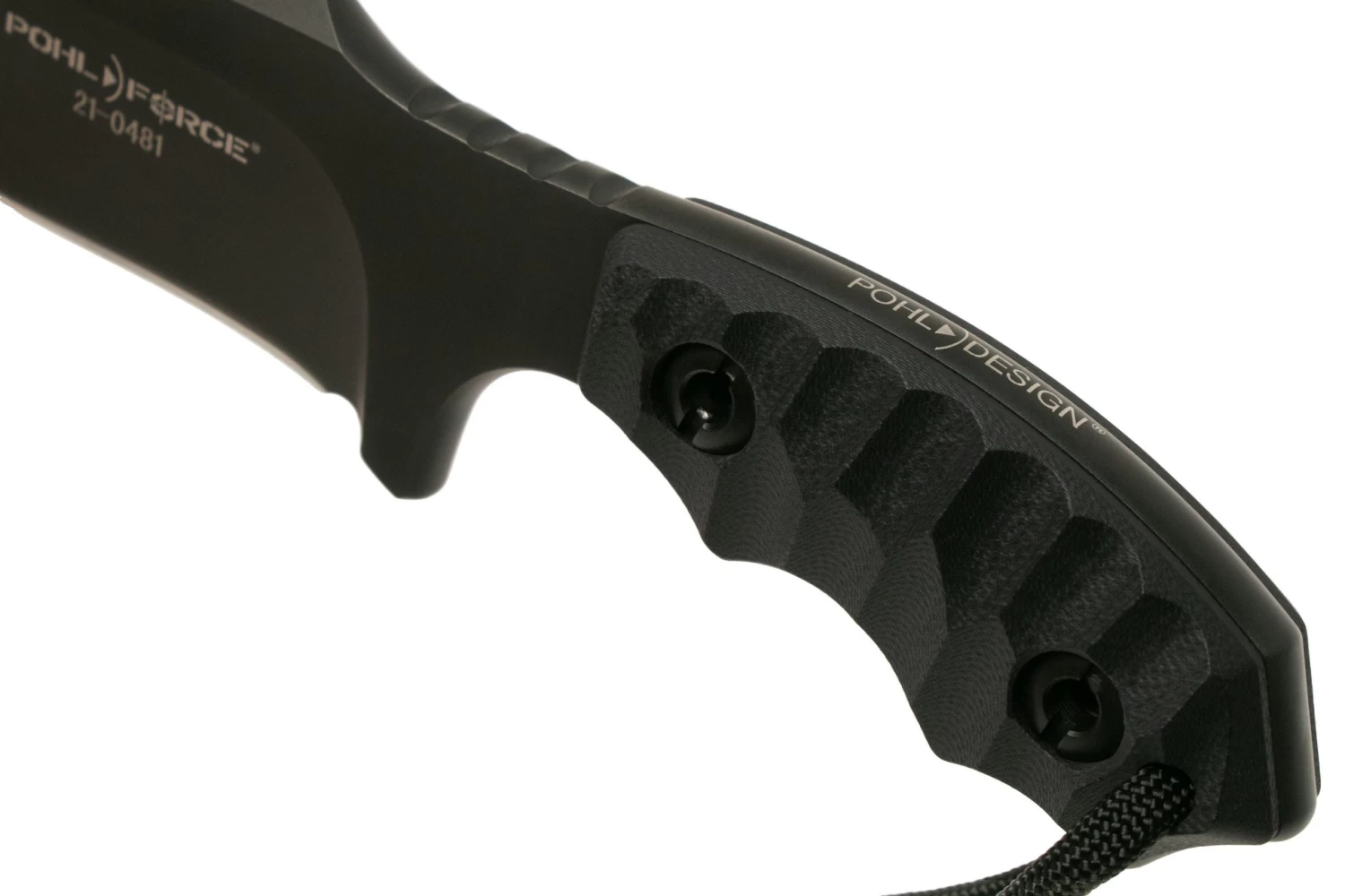 Pohl Force Compact Two Black 6032 Cuchillo Fijo, Diseño Dietmar Pohl - Imagen 4