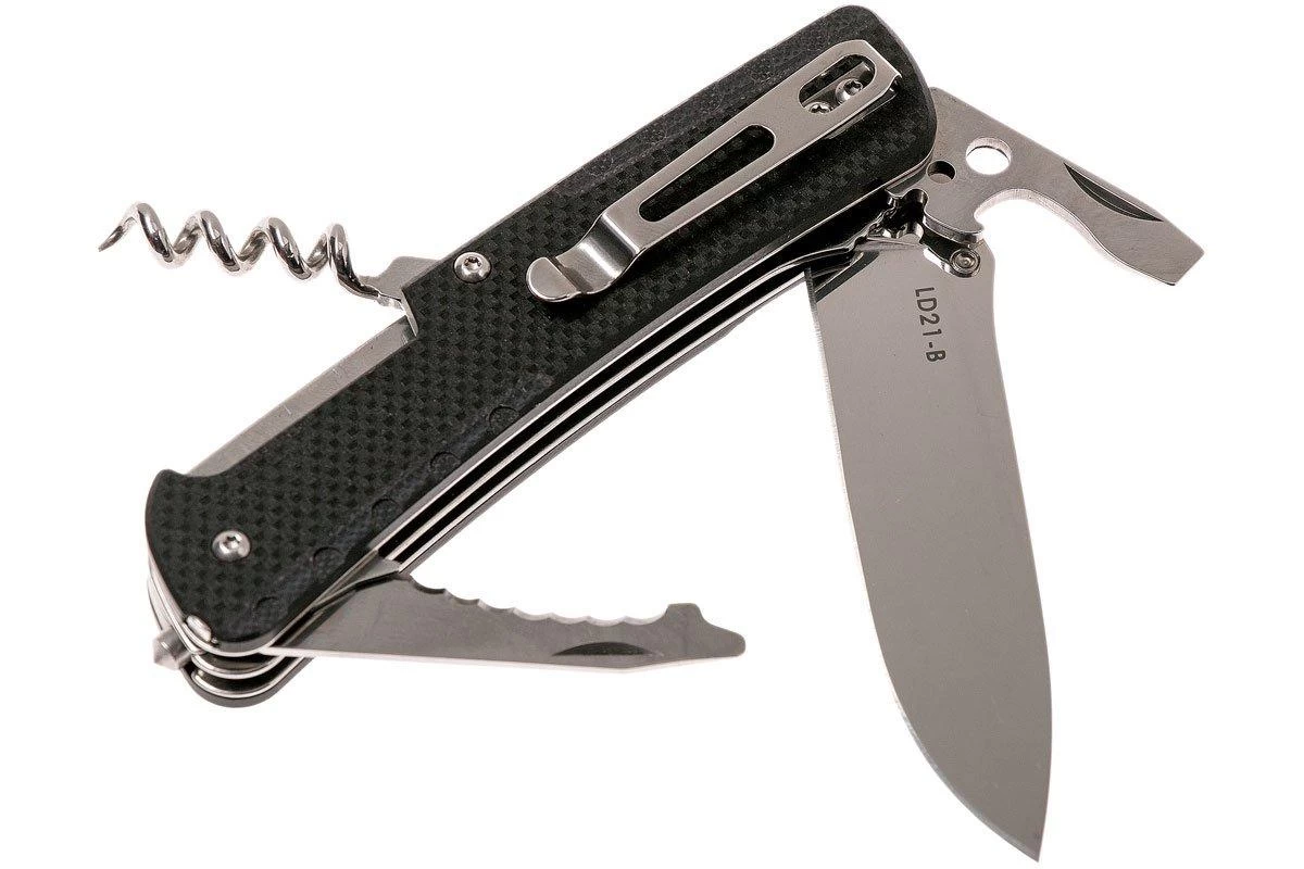 Ruike LD21-B Trekker Navaja, Negro - Imagen 2