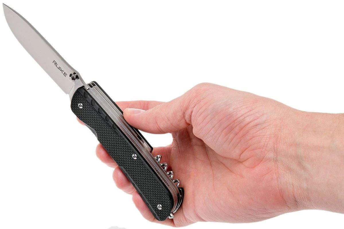 Ruike LD31-B Trekker Navaja, Negro - Imagen 6