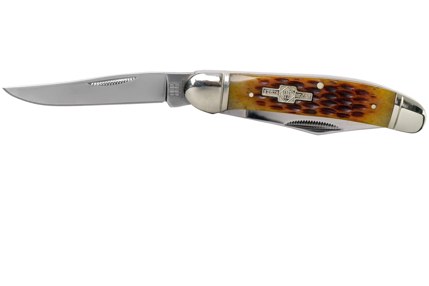 Rough Ryder Copperhead Amber Bone RR043 Navaja Slipjoint - Imagen 3