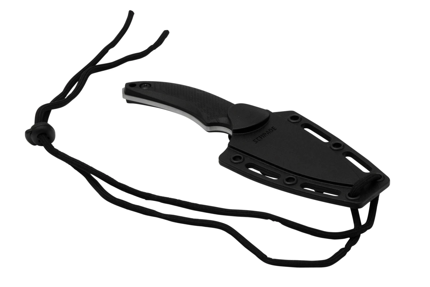 Schrade Adder, 1182521 Satin AUS-8, FRN Cuchillo De Cuello - Imagen 6