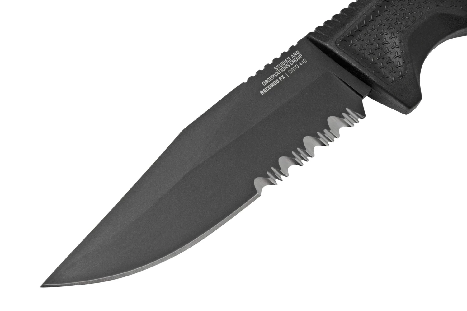 SOG Recondo FX, Black, Partially Serrated 17-22-02-57 Cuchillo Fijo - Imagen 3