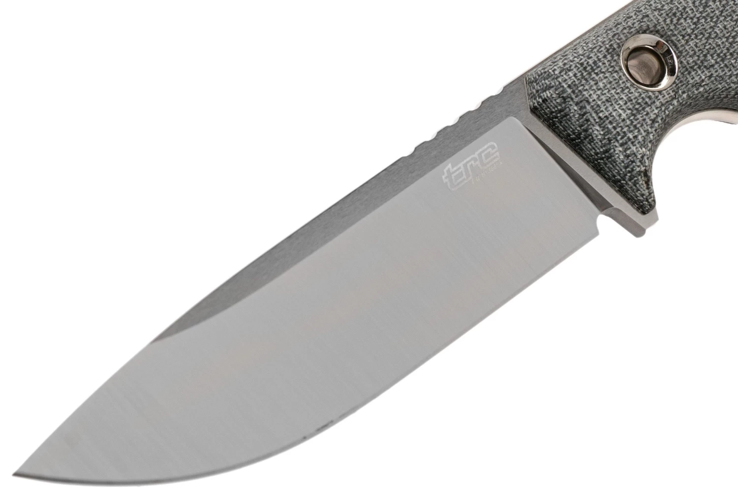 TRC Knives South Pole, Elmax, Black Canvas Micarta, Cuchillo De Supervivencia - Imagen 3