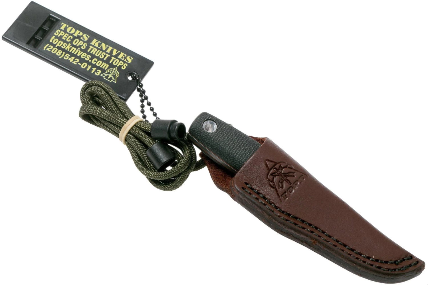 TOPS Knives TOPS Mini Tanimboca Puukko MPUK-01 Cuchillo Puukko - Imagen 5