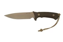 Spartan Harsey Difensa SB19DEGRNLTN Flat Dark Earth, Green Micarta, Funda Molle-Coyote, Cuchillo De Supervivencia