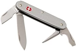 Victorinox Pioneer Electrician Alox Plata 0.8120.26 Navaja Suiza