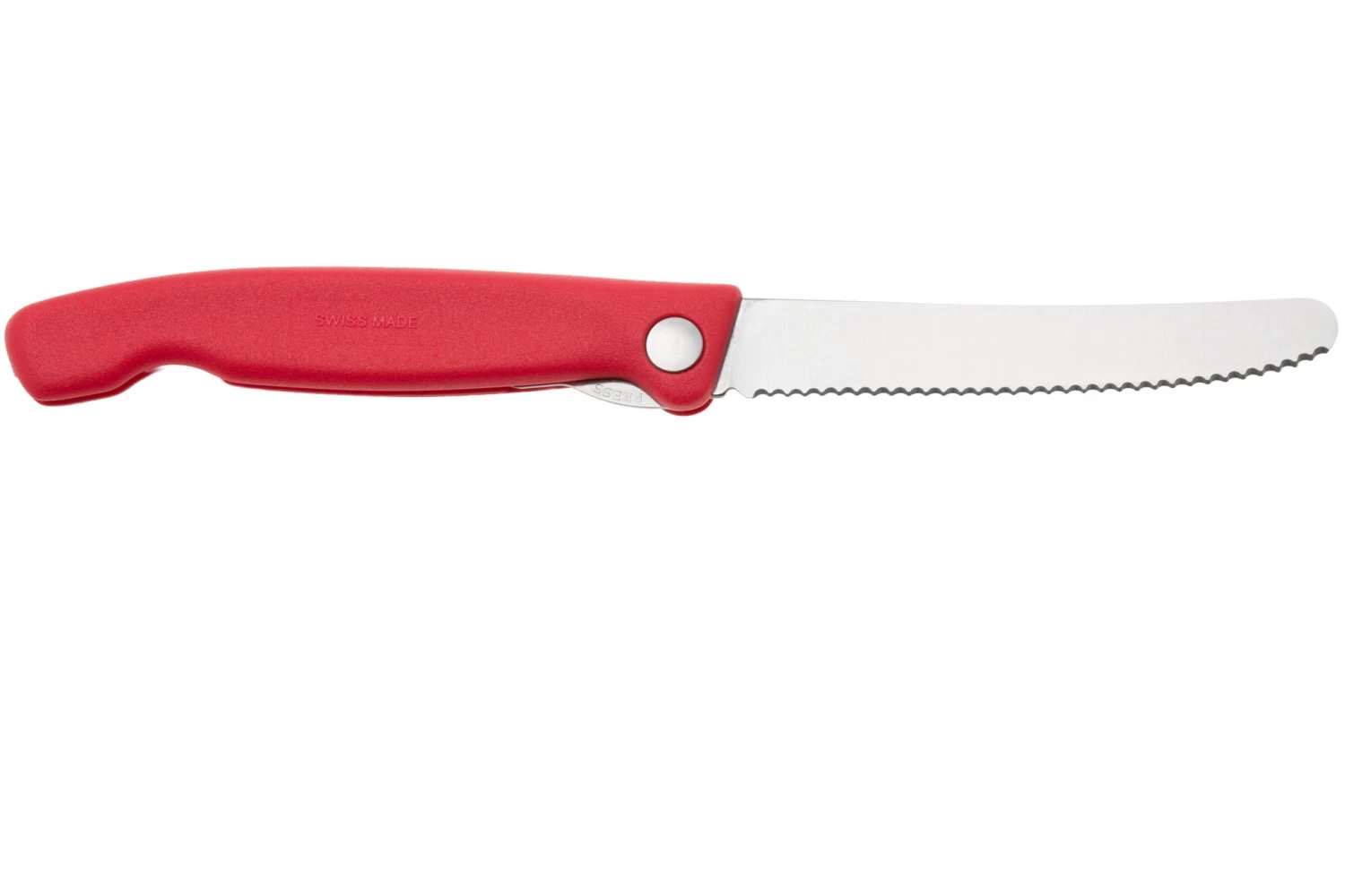 Victorinox SwissClassic 6.7831.FB Cuchillo Plegable Dentado Para Verduras, Rojo - Imagen 2