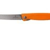 Victorinox SwissClassic 6.7836.F9B Cuchillo Plegable Dentado Para Verduras, Naranja