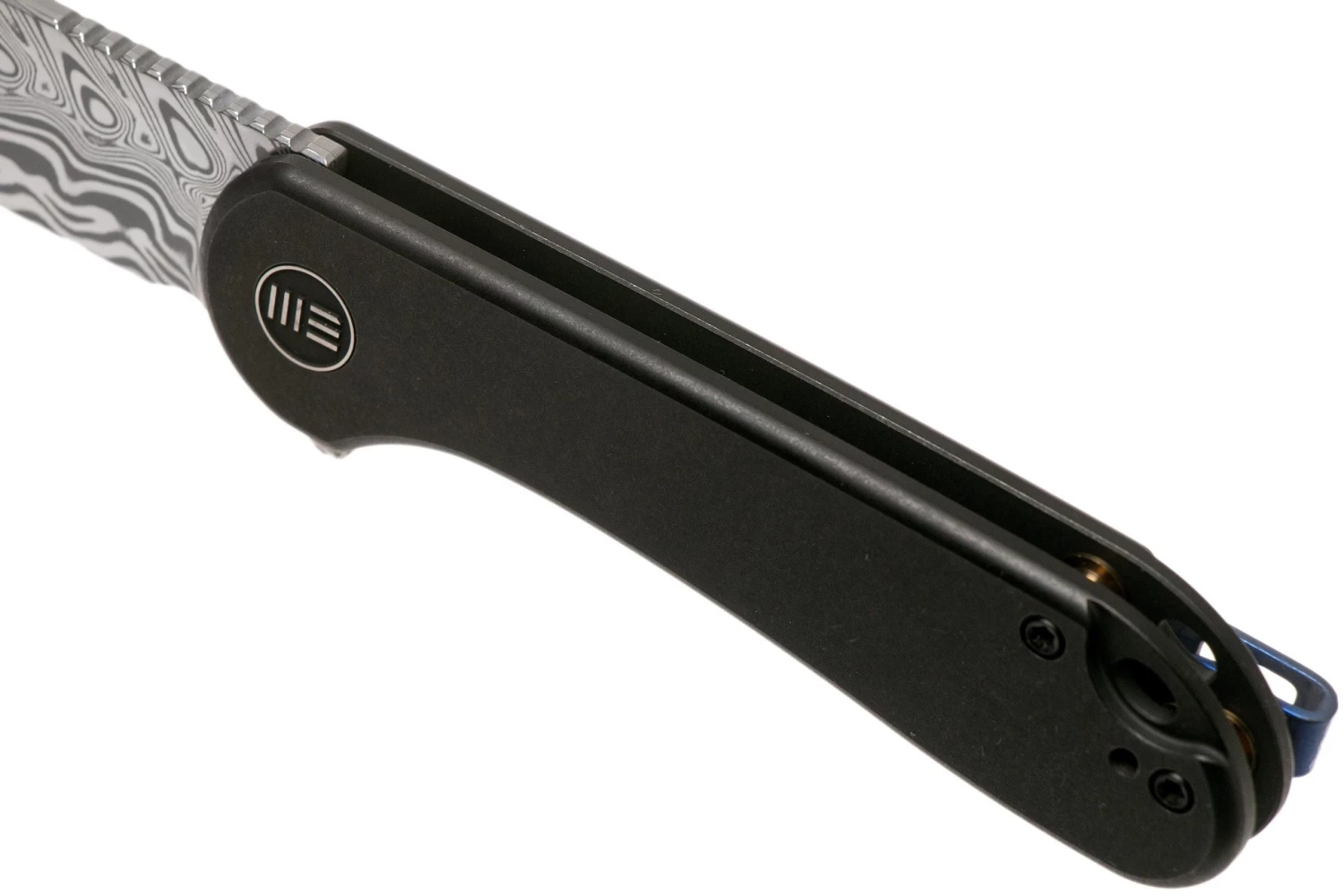 WE Knife Elementum WE18062X-DS1 Damasteel, Black Titanium Navaja - Imagen 7