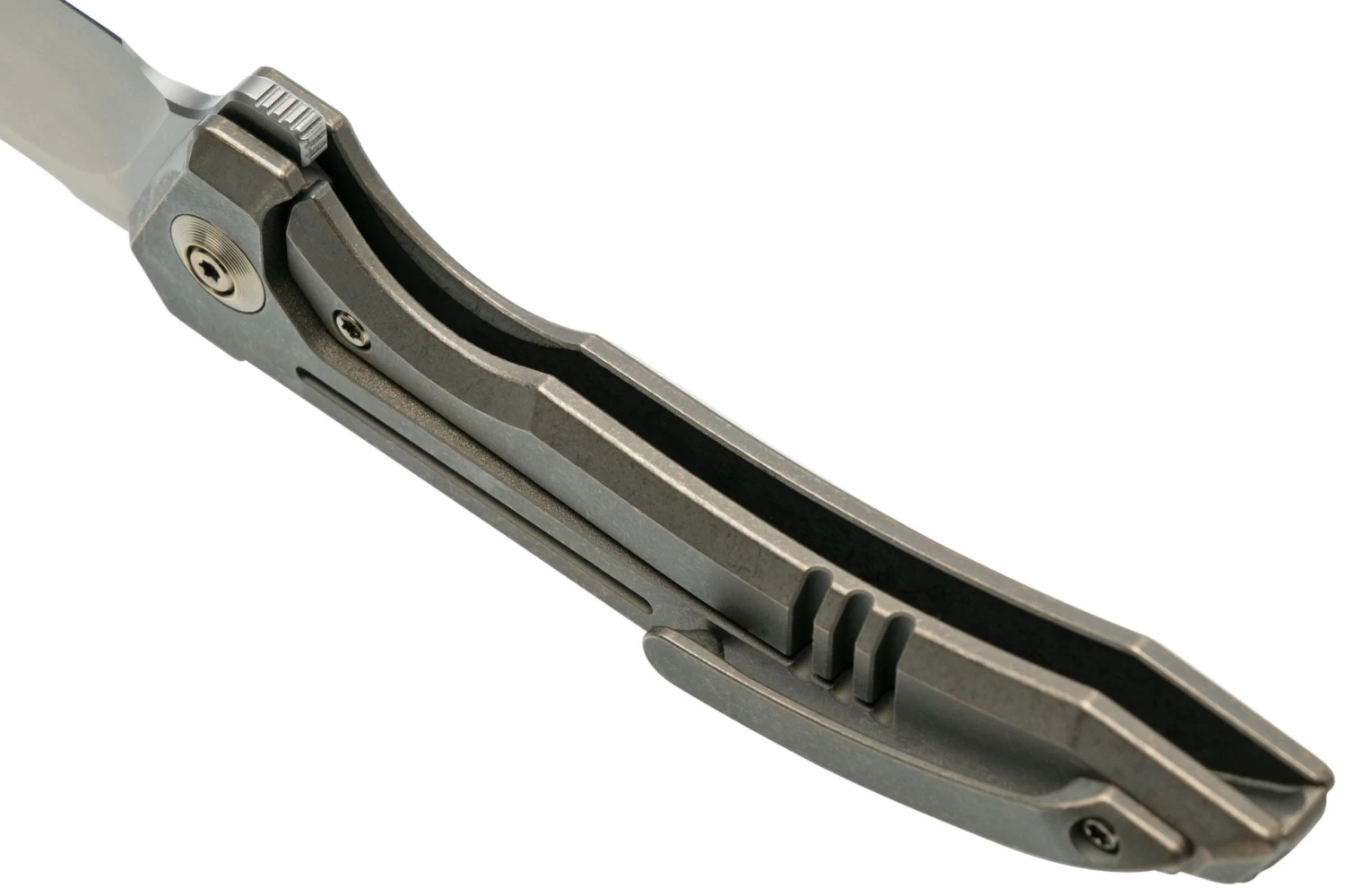 WE Knife Quixotic WE21016-5, Bronze Titanium Navaja - Imagen 6