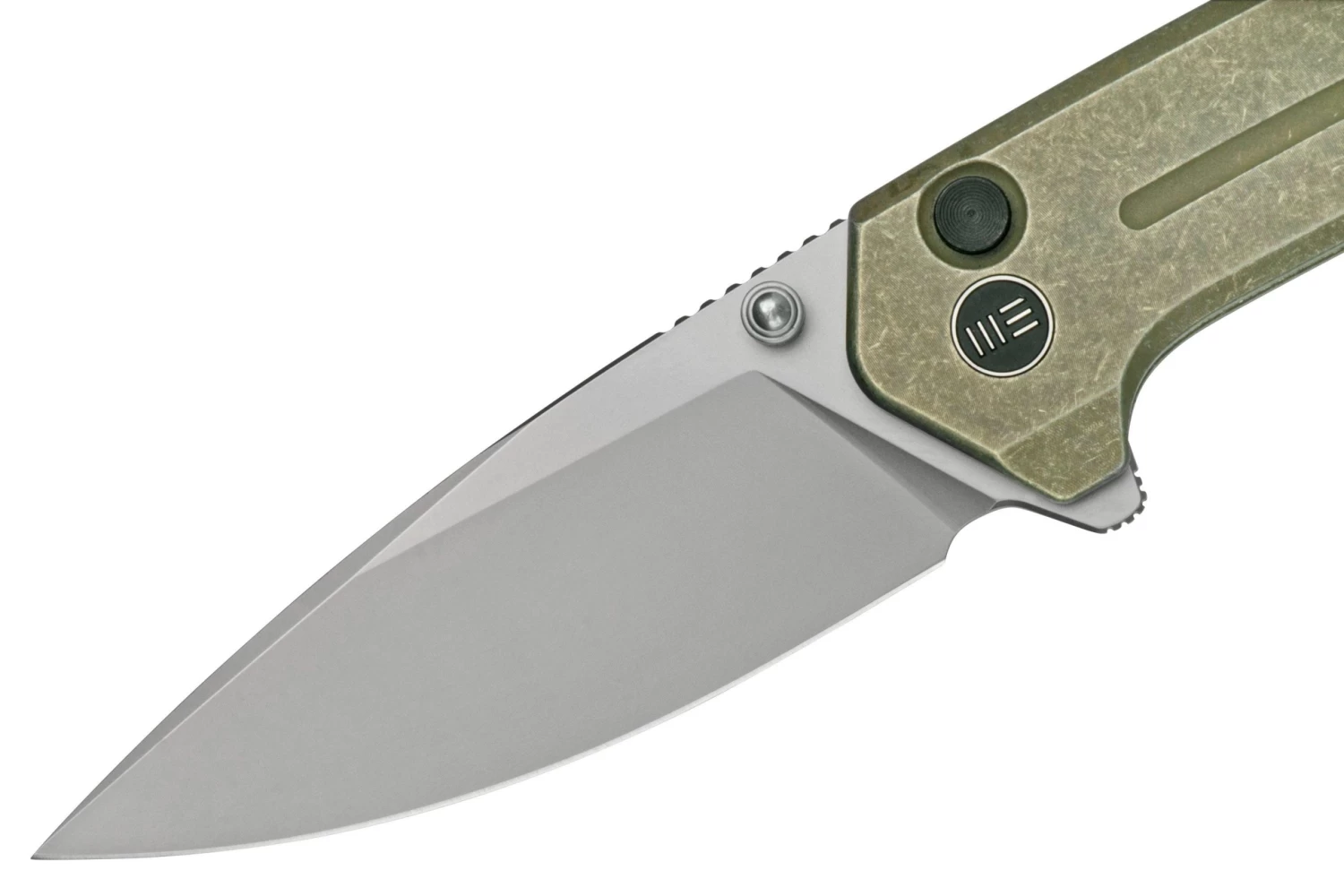 WE Knife Culex WE21026B-5, Green Titanium Navaja - Imagen 3