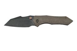 WE Knife High-Fin, WE22005-2, Bronze Titanium, Black CPM-20CV Navaja