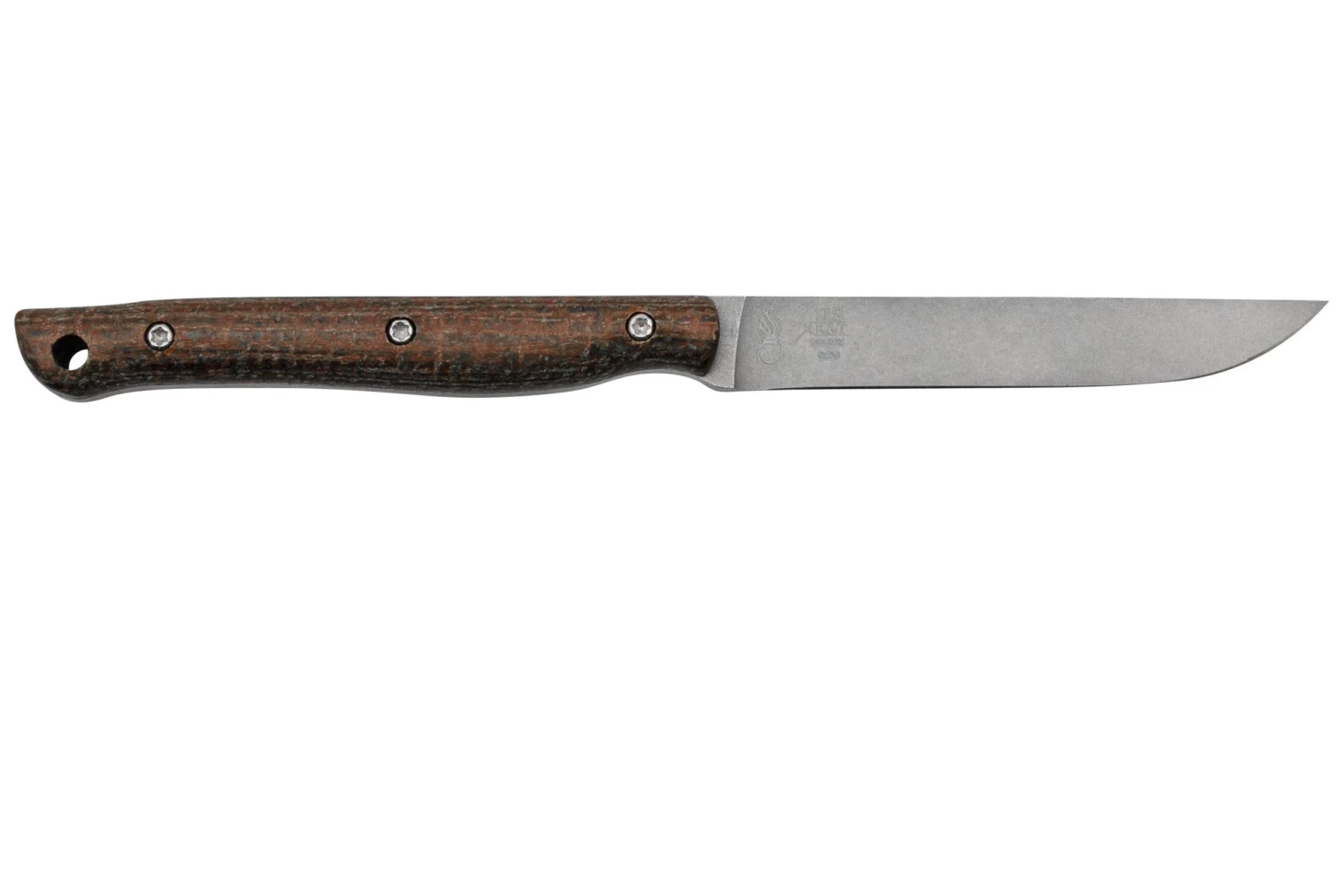 White River Exodus 3, Natural Canvas Micarta, Funda De Kydex , Cuchillo Fijo - Imagen 2