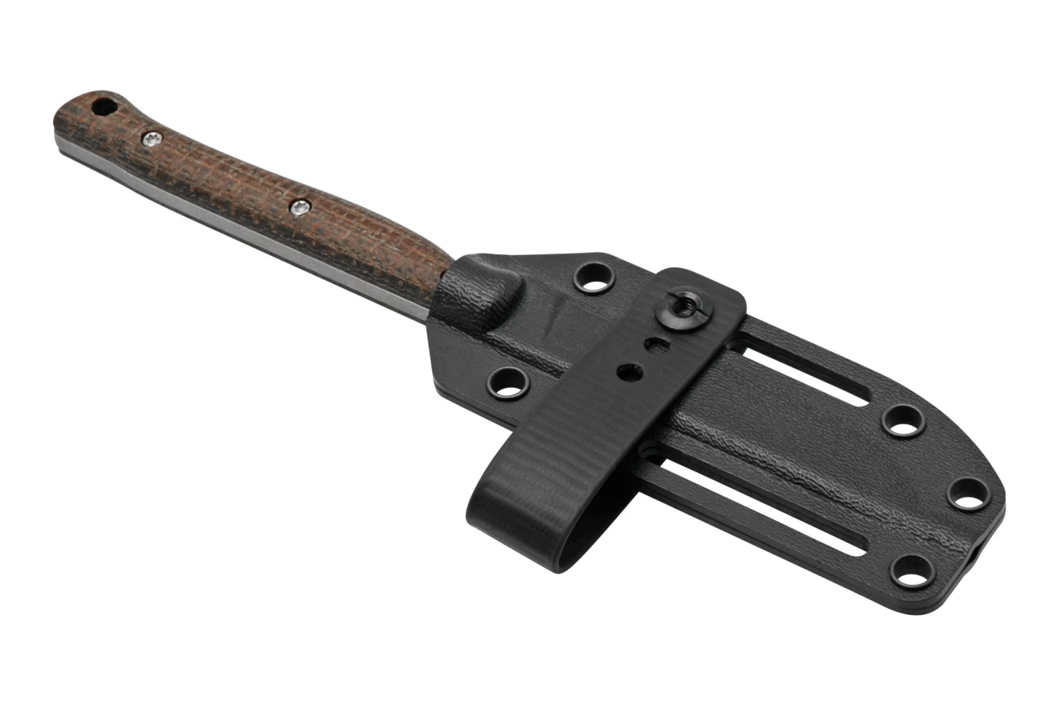 White River Exodus 3, Natural Canvas Micarta, Funda De Kydex , Cuchillo Fijo - Imagen 6